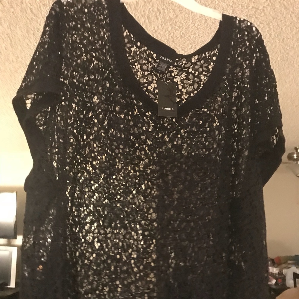 Torrid Lace Top